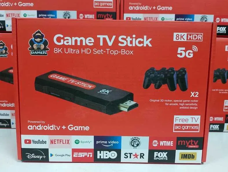 Ігрова ретро приставка + Android TV на 35000 ігор Game TV Плейстейшн 1 — фото 8