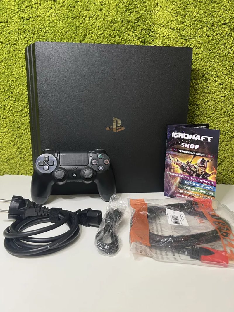 Игровая консоль Playstation 4 pro 1TB + 60 игр + 6 месяцев Гарантии — фото 2