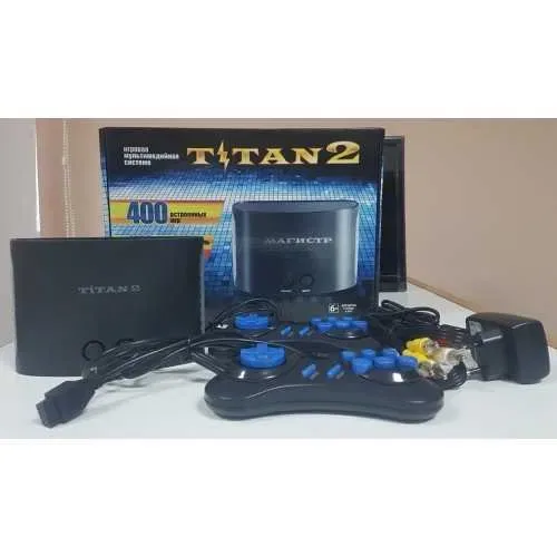 Игровая приставка Титан 2 400 игр Денди Dendy Сега Sega Mega Drive 2 — фото 3