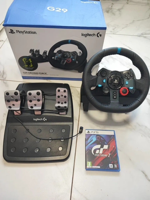 Ігрове Кермо Logitech G29 + диск Gran Turismo