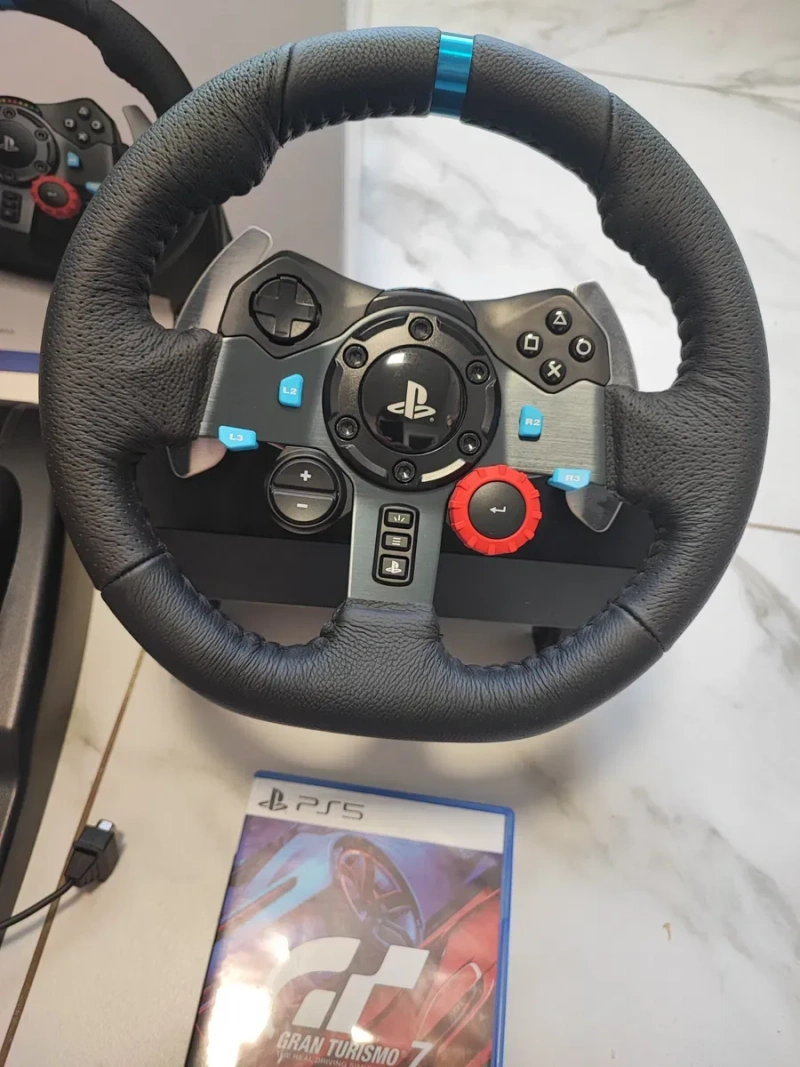 Ігрове Кермо Logitech G29 + диск Gran Turismo — фото 2