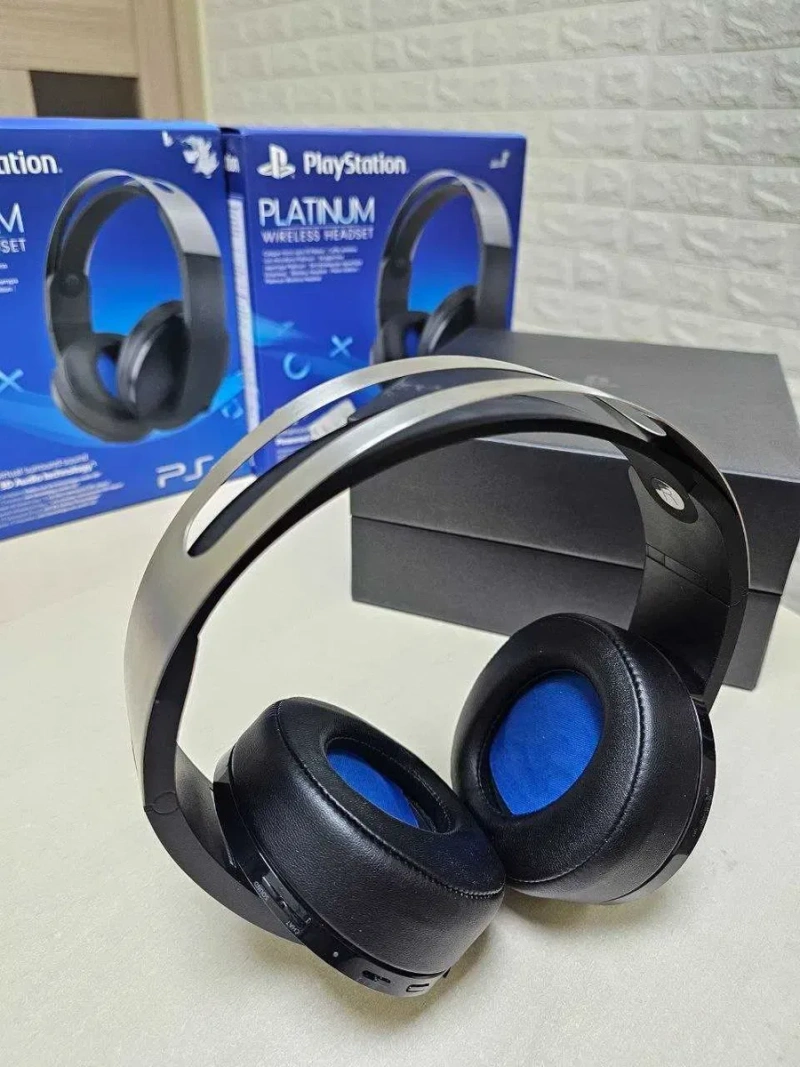 Ігрові Навушники Sony Playstation PS4 Platinum Wireless Headset 7.1 Original — фото 4