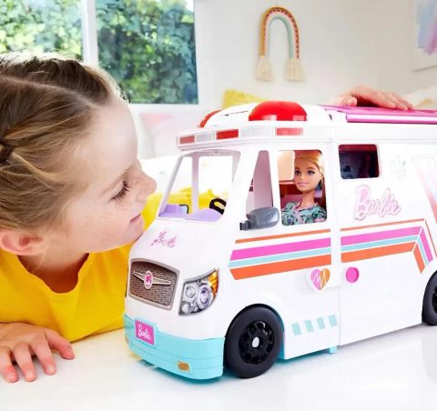 Ігровий набір Barbie Рятувальний центр HKT79 Машина для Барбі (HKT79) Mattel
