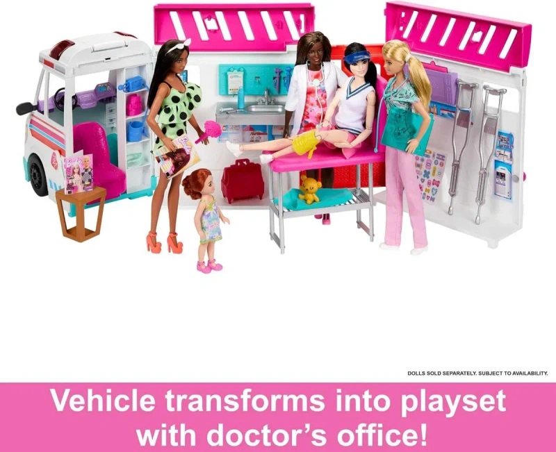 Ігровий набір Barbie Рятувальний центр HKT79 Машина для Барбі (HKT79) Mattel — фото 5