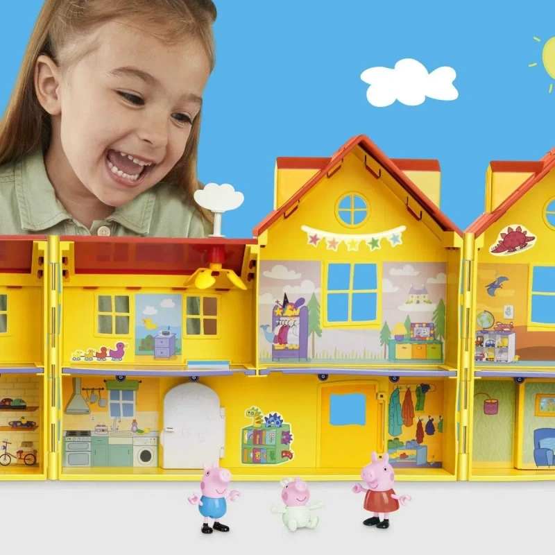 Ігровий набір Peppa Pig Figurines Великий родинний будинок Пеппи (G0508) Peppa s Big Family House — фото 2