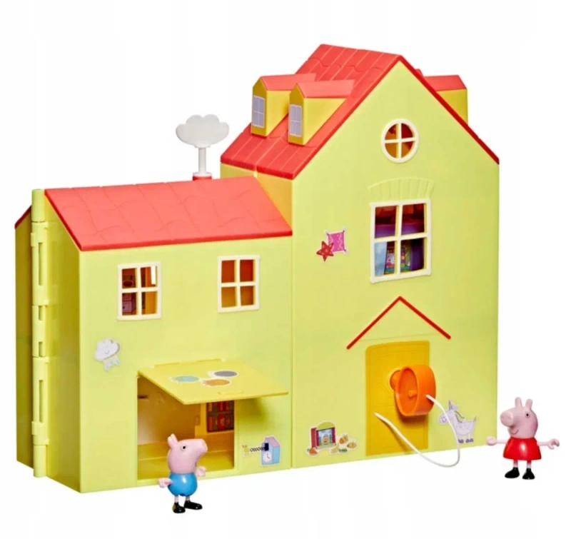 Ігровий набір Peppa Pig Figurines Великий родинний будинок Пеппи (G0508) Peppa s Big Family House — фото 5