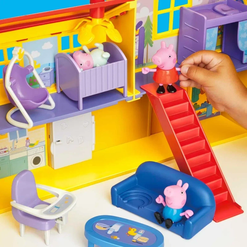 Ігровий набір Peppa Pig Figurines Великий родинний будинок Пеппи (G0508) Peppa s Big Family House — фото 6