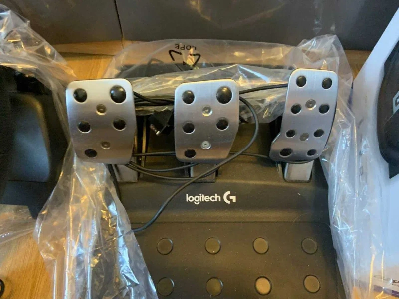 Ігровий руль Logitech G29 PC/PS 3/4/5 (thrustmaster) тести/відео, g923 — фото 4