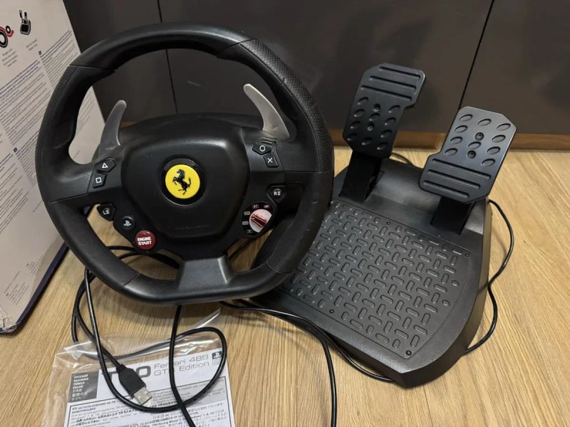 Ігровий руль Thrustmaster Ferrari 458 для PC/PS 3,4,5 — фото 2