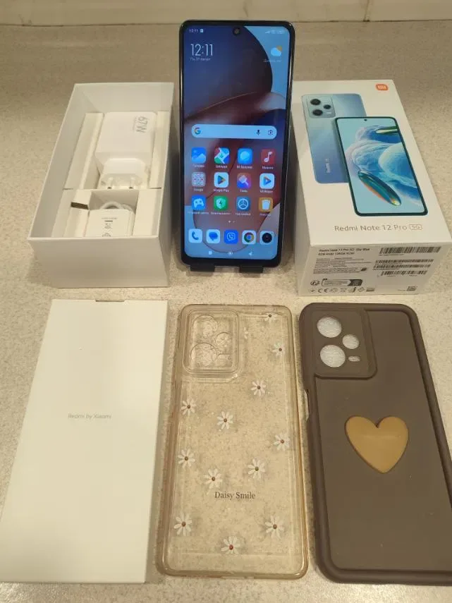 ИГРОВОЙ Xiaomi Redmi note 12Pro 5G, память 6+6-128гиг, идеал — фото 2