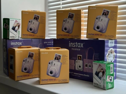 Instax mini 12 фотокамера, фотоапарат