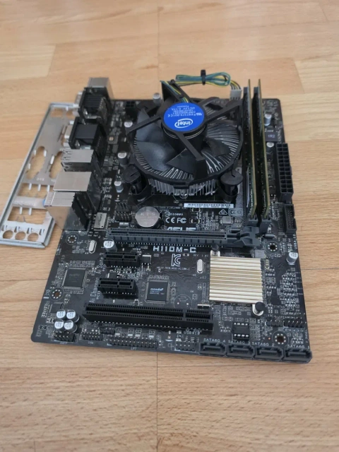 Intel i5-6400/Asus H110M-C/охлад Комплект 4ядра для ПК socket1151