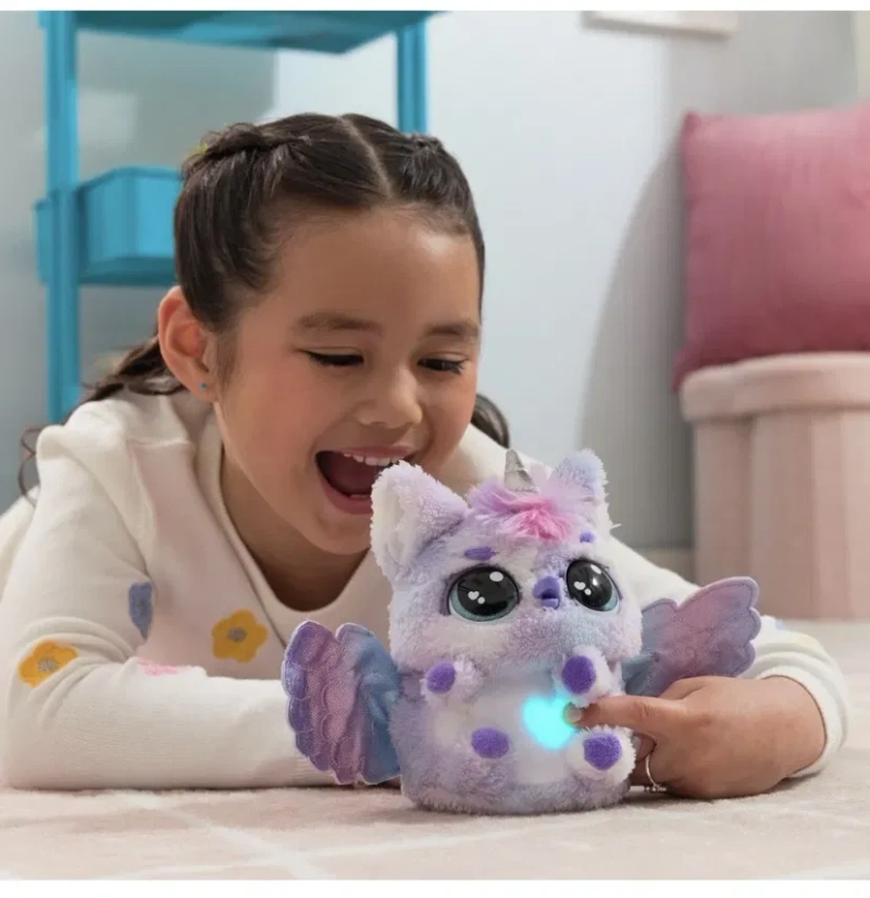 Інтерактивна іграшка паффі в яйці Hatchimal hatch хетчімалс Паффі пафікорн яйцо яйце хатчімалс — фото 2