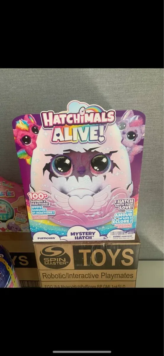 Інтерактивна іграшка паффі в яйці Hatchimal hatch хетчімалс Паффі пафікорн яйцо яйце хатчімалс — фото 4