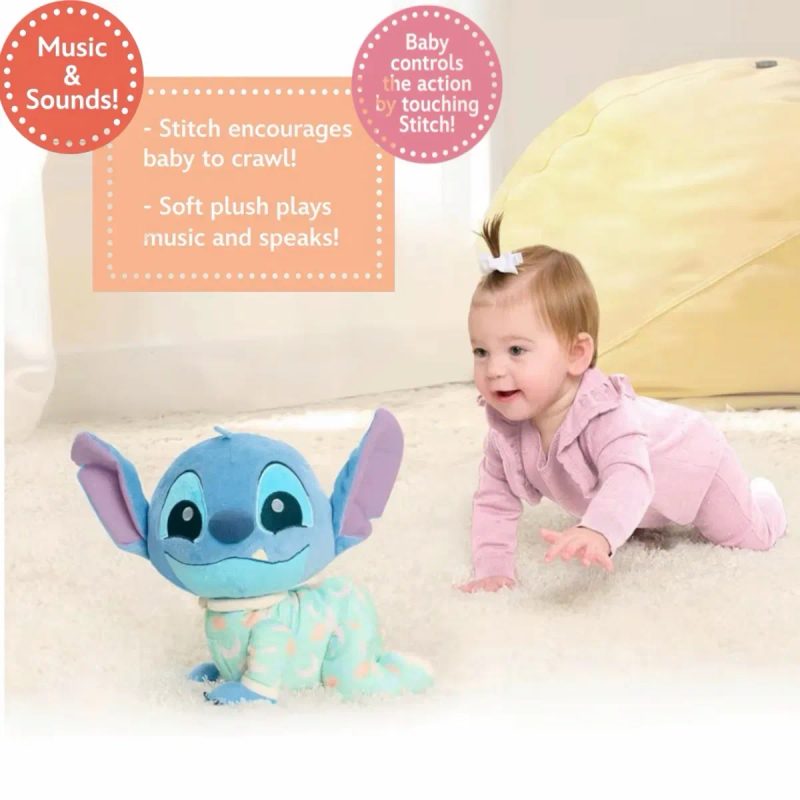 Інтерактивна плюшева іграшка Disney Baby Musical Stitch Стіч Стітч Оригінал! — фото 2