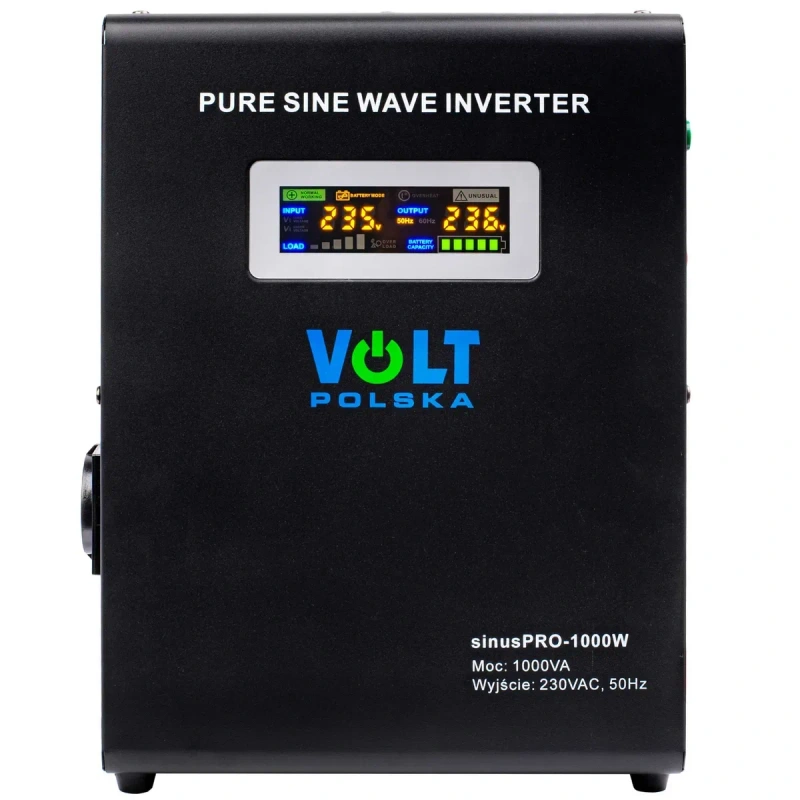 Інвертор 1000W Volt Polska ДЖБ ИБП Безперебійник. Чистий синус. Преобразователь. Инвертор для котла — фото 4