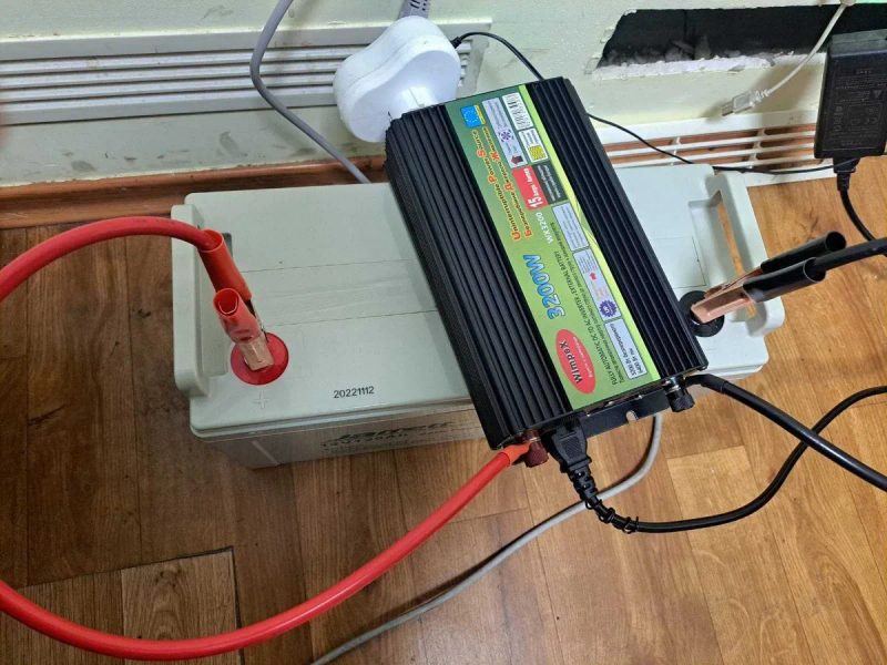 Инвертор 12-220 3200W автономная зарядка аккумулятора Інвертор ИБП ДБЖ — фото 5