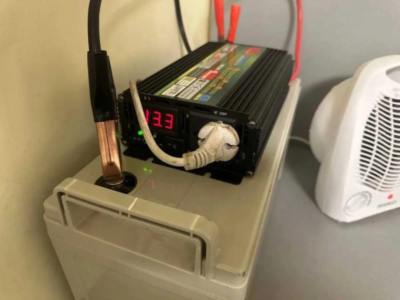 Инвертор 12-220 3200W автономная зарядка аккумулятора Інвертор ИБП ДБЖ — фото 7
