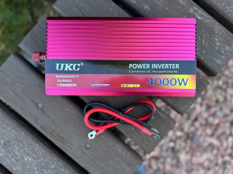Инвертор 4000w. Преобразователь тока. Преобразователь 12 220 чистая синусоида.‼️Инвертор 4000 ват, инвертор 4кв, инвертор 4квт, инвертор 4 кв. — фото 3