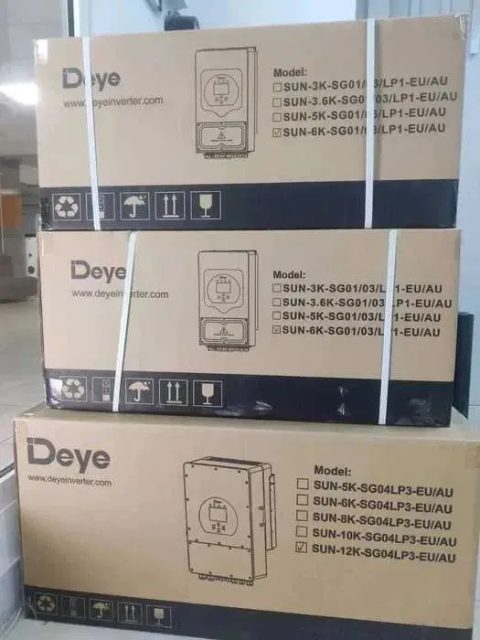 Інвертор Deye 6 8 10 12 KW  в НАЯВНОСТІ є різні моделі
