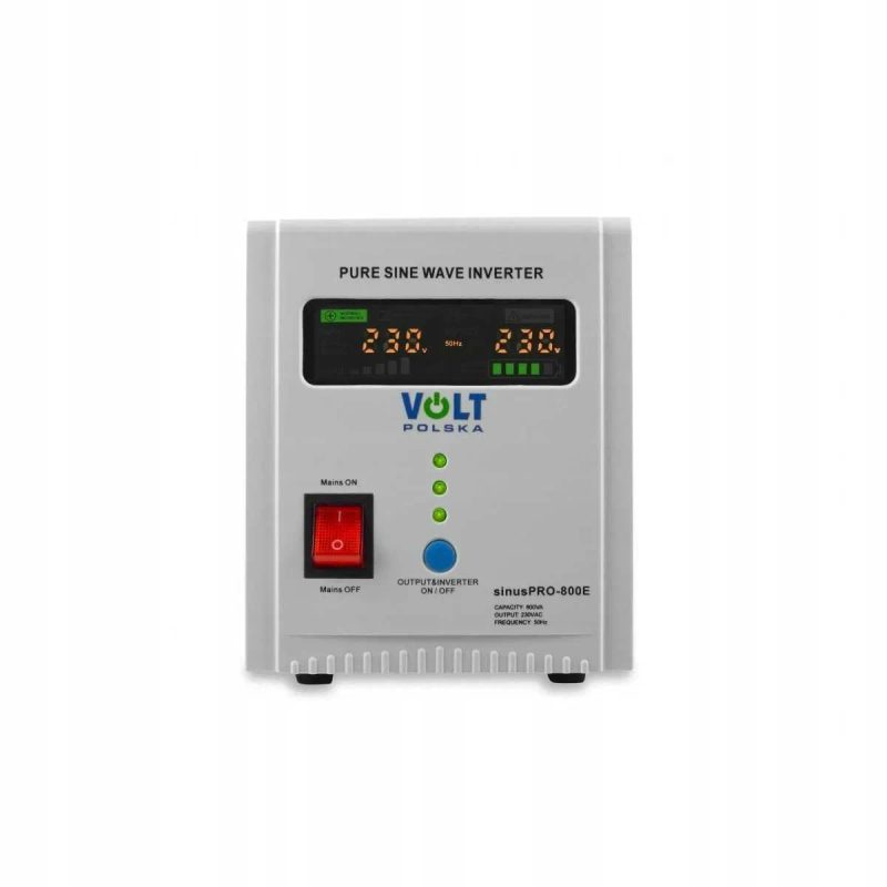 Інвертор Volt Polska 800W + Гелевий Акумулятор 100Ah 2в1 Комплект резервного живлення. Инвертор и аккумулятор — фото 4