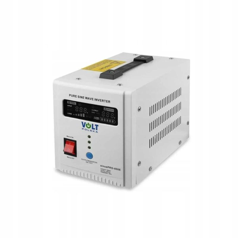 Інвертор Volt Polska 800W + Гелевий Акумулятор 100Ah 2в1 Комплект резервного живлення. Инвертор и аккумулятор — фото 5