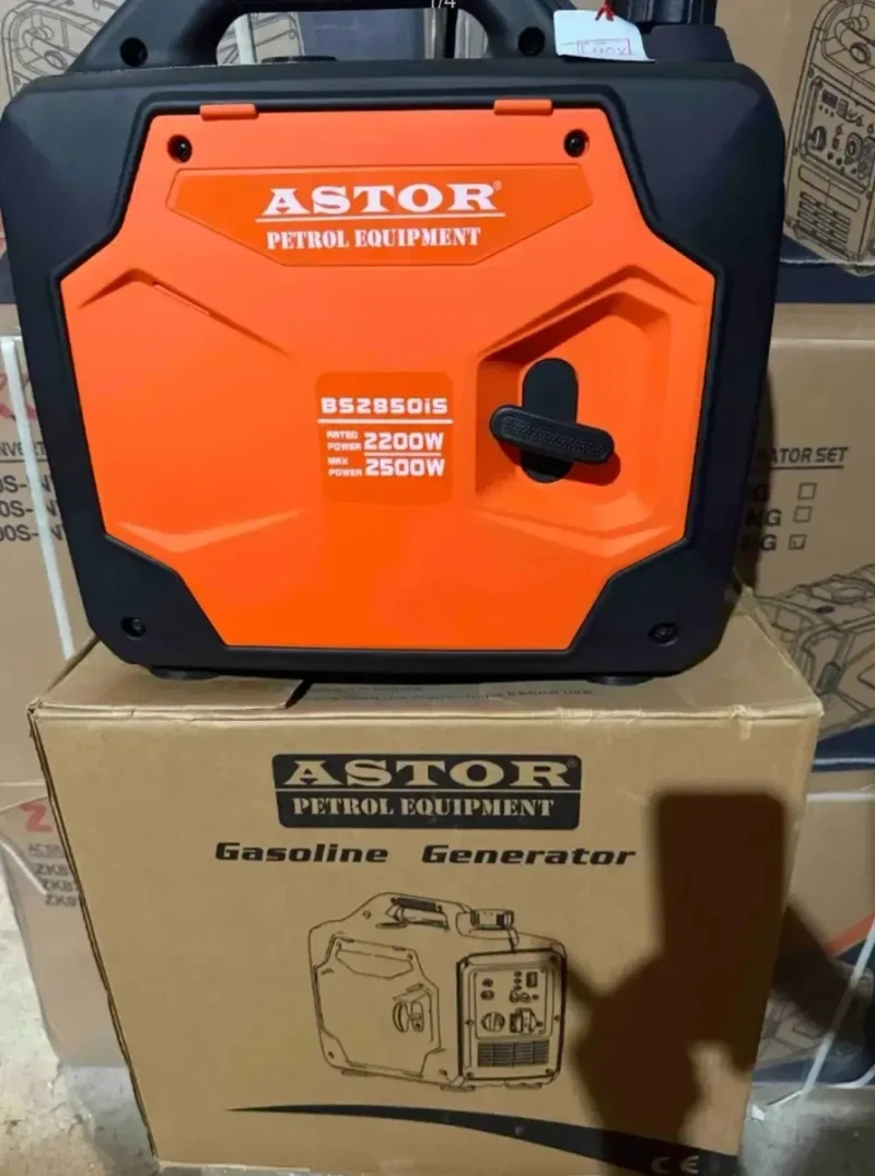 Інверторний бензиновий генератор Чехiя Astor BS-2850iS (2.2 / 2.5 кВт): Надійна правильна синусоїда для чутливої техніки! — фото 2