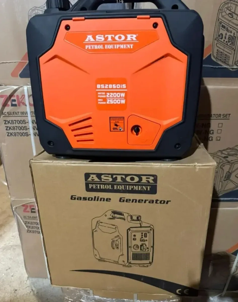Інверторний бензиновий генератор Чехiя Astor BS-2850iS (2.2 / 2.5 кВт): Надійна правильна синусоїда для чутливої техніки! — фото 5