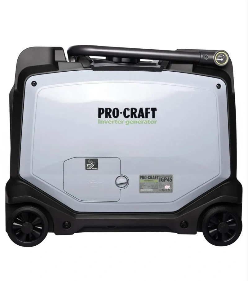 Інверторний бензиновий генератор Procraft IGP45 (4,5 кВт) з електростартером | Чиста синусоїда | 4 кВт номінал — фото 2
