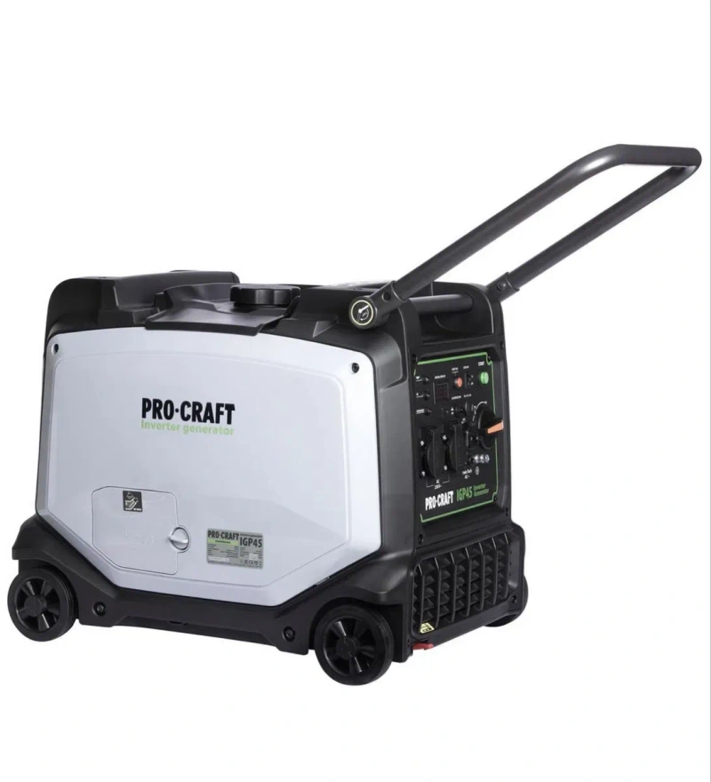Інверторний бензиновий генератор Procraft IGP45 (4,5 кВт) з електростартером | Чиста синусоїда | 4 кВт номінал — фото 5