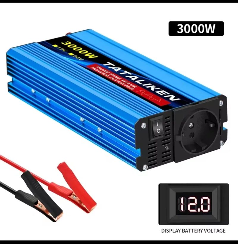 Инверторы 12В/220В  3000wт-4000wт   чистый синус — фото 4