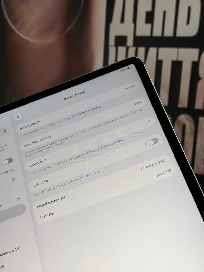 iPad Air 13-inch M4 256gb Wi-fi+Cell Gray Чудовий стан — фото 7