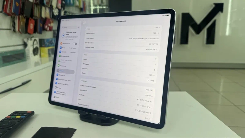 iPad Pro 12.9” M2 2022 6-Gen 128Gb Wi-Fi+LTE Cellular Повноцінний без блокувань 680€ — фото 7