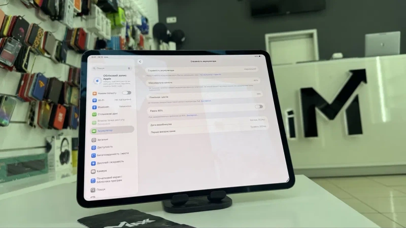 iPad Pro 13” M4 2024 256Gb Space Black LTE 5G 4G Cellular без блокувань A2926 780€ — фото 8