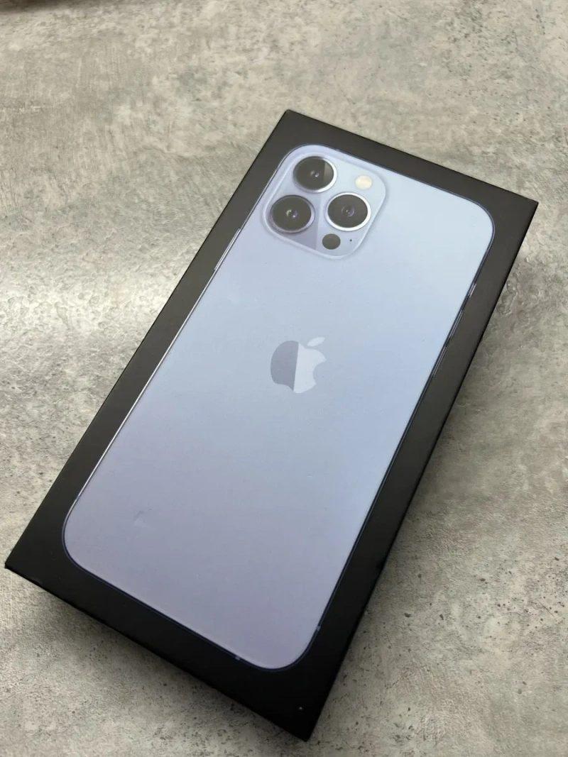 iPhone 13 Pro Max 128 Sierra Blue sim Батарея 77% Neverlock — фото 2
