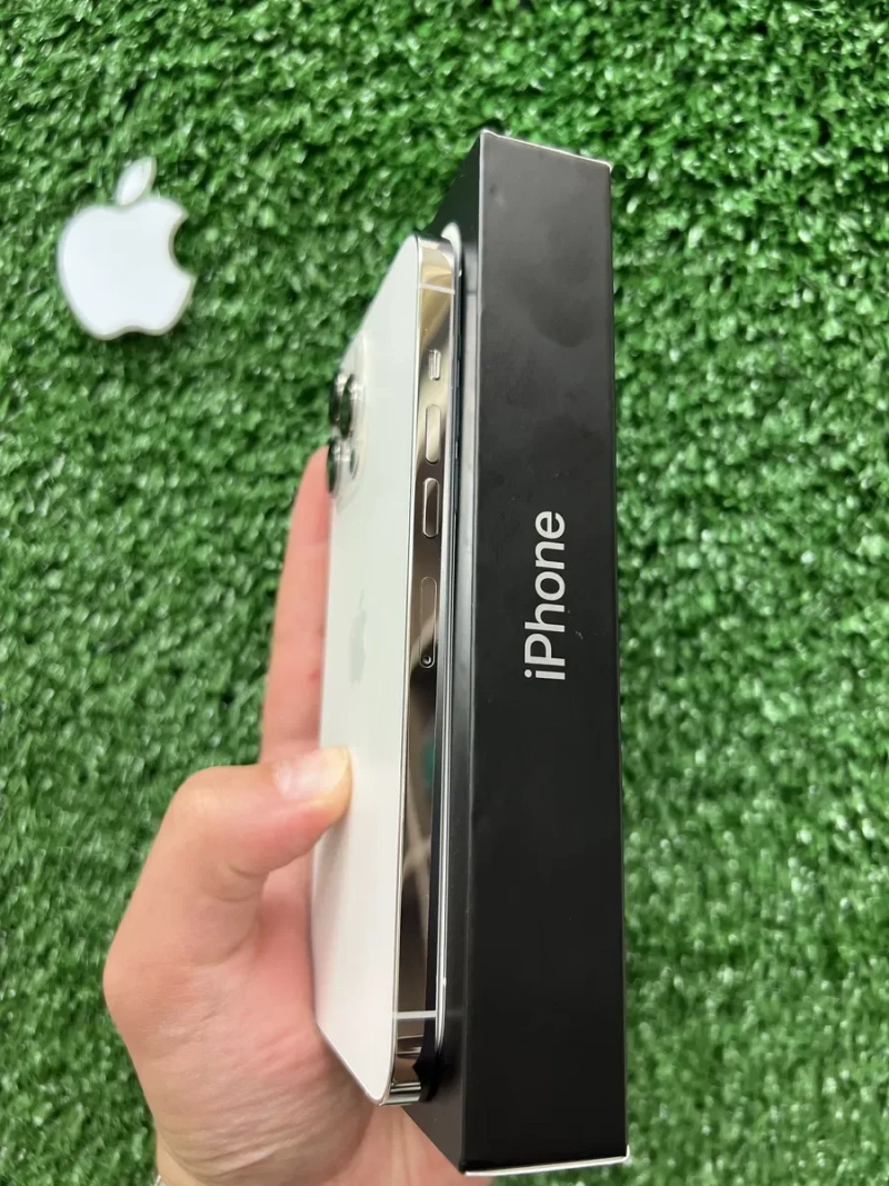iPhone 13 Pro Max 128gb Silver Neverlock у Відмінному стані / АКБ 100%! — фото 3