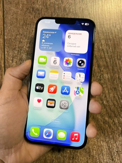 iPhone 13 Pro Max 256GB Graphite Neverlock отличное состояние 100% АКБ!