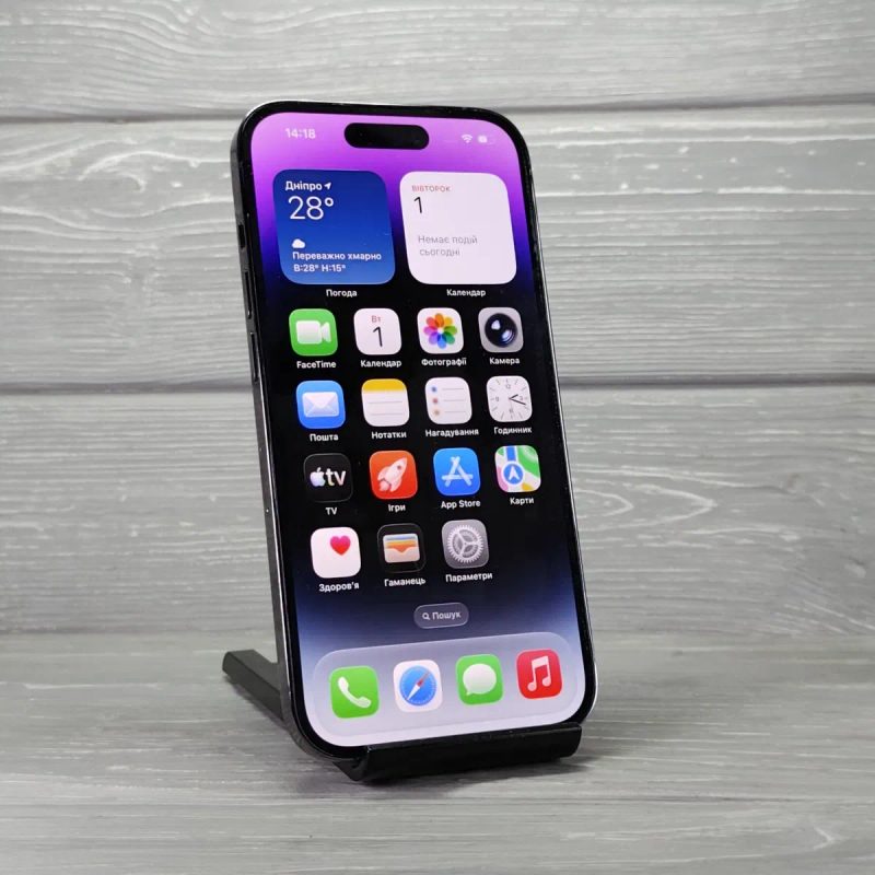 iPhone 14 Pro 256GB Deep Purple | Ідеальний стан | Батарея 90% | Айфон 14 Про — фото 2