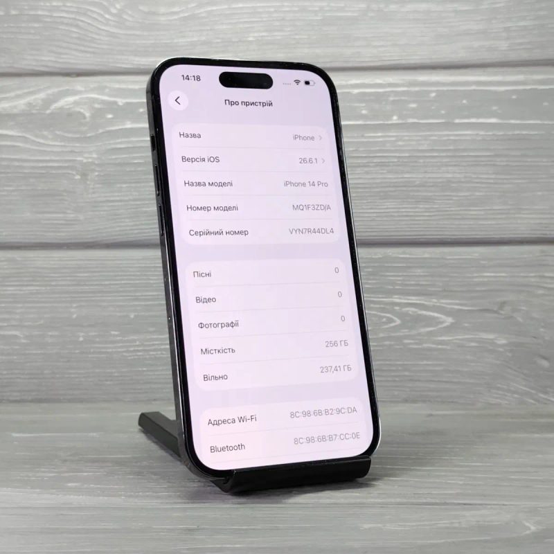 iPhone 14 Pro 256GB Deep Purple | Ідеальний стан | Батарея 90% | Айфон 14 Про — фото 3