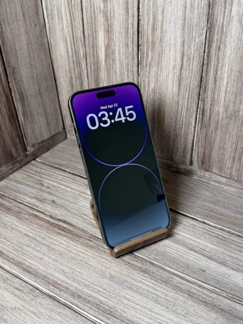 IPhone 14 pro max Purple 128gb!!! 3 США!! NEVERLOCK Батарея 100% — фото 2