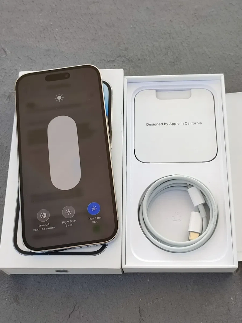 iPhone 14 pro silver 128gb/новий стан/новий акум100%/на подарунок — фото 7