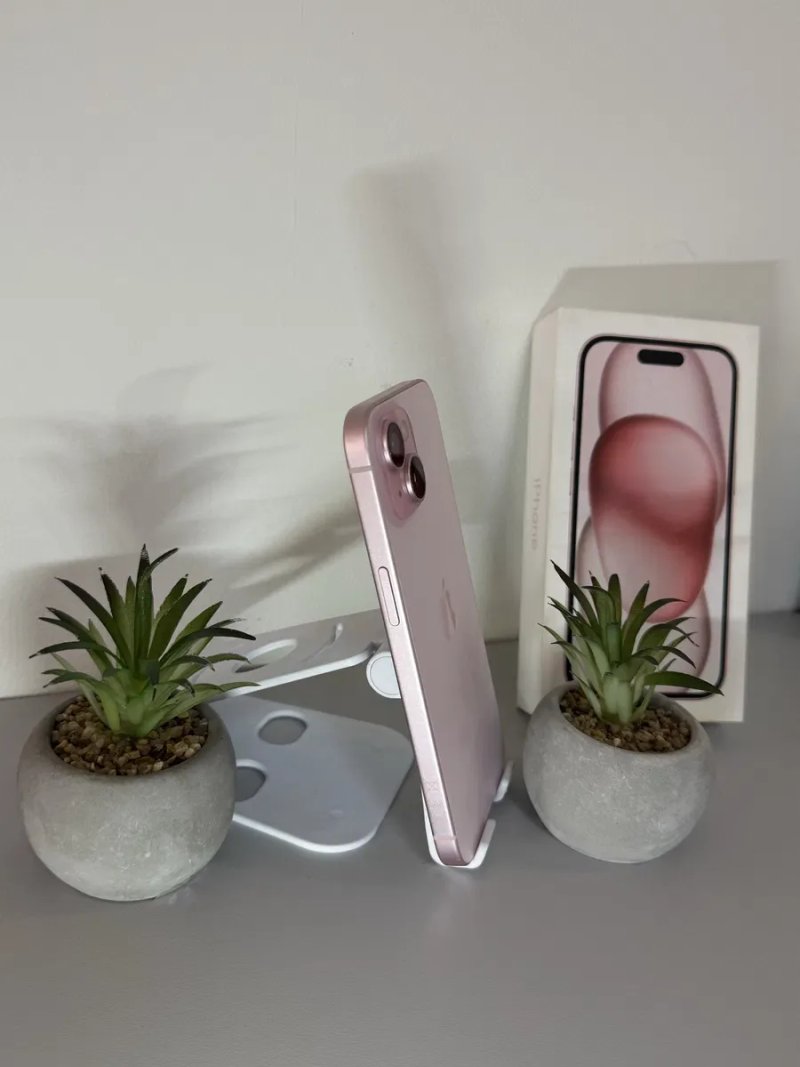 iPhone 15 128 GB Pink/ Neverlock/ 85% АКБ/ Айфон 15 128 ГБ Розовый — фото 6
