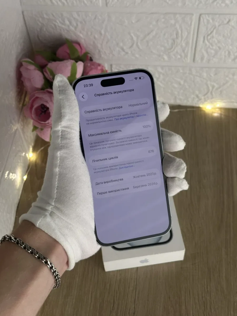 iPhone 15 128GB - Хороший стан! • Акб 100%! • Фіз-сім! • Гарантія! — фото 6