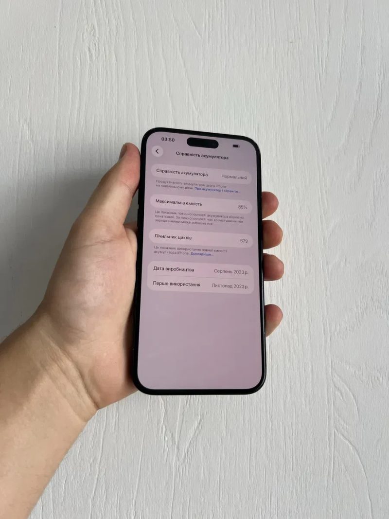 iPhone 15 Plus 256Gb 85% батарея Айфон 15 Plus 256Gb Мобільний телефон — фото 7