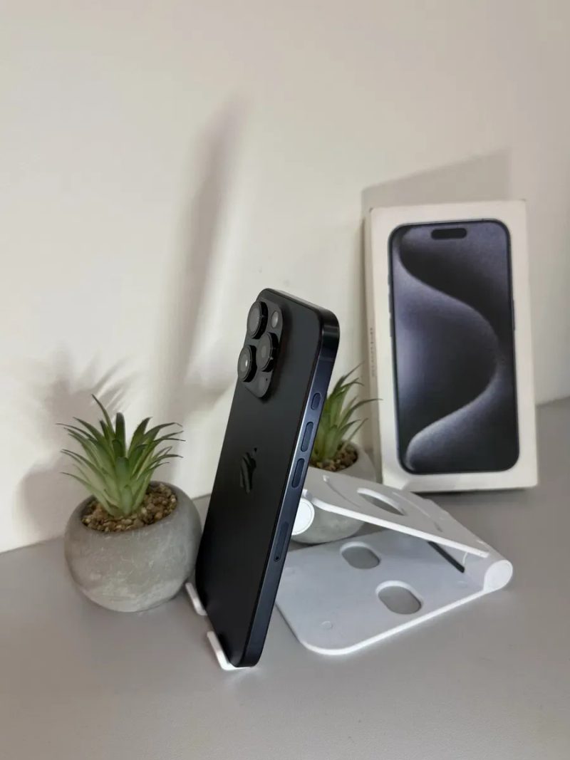 iPhone 15 Pro 128 GB Blue Titanium/ Neverlock/ 100% АКБ/ Айфон 15 Про 128 ГБ — фото 6