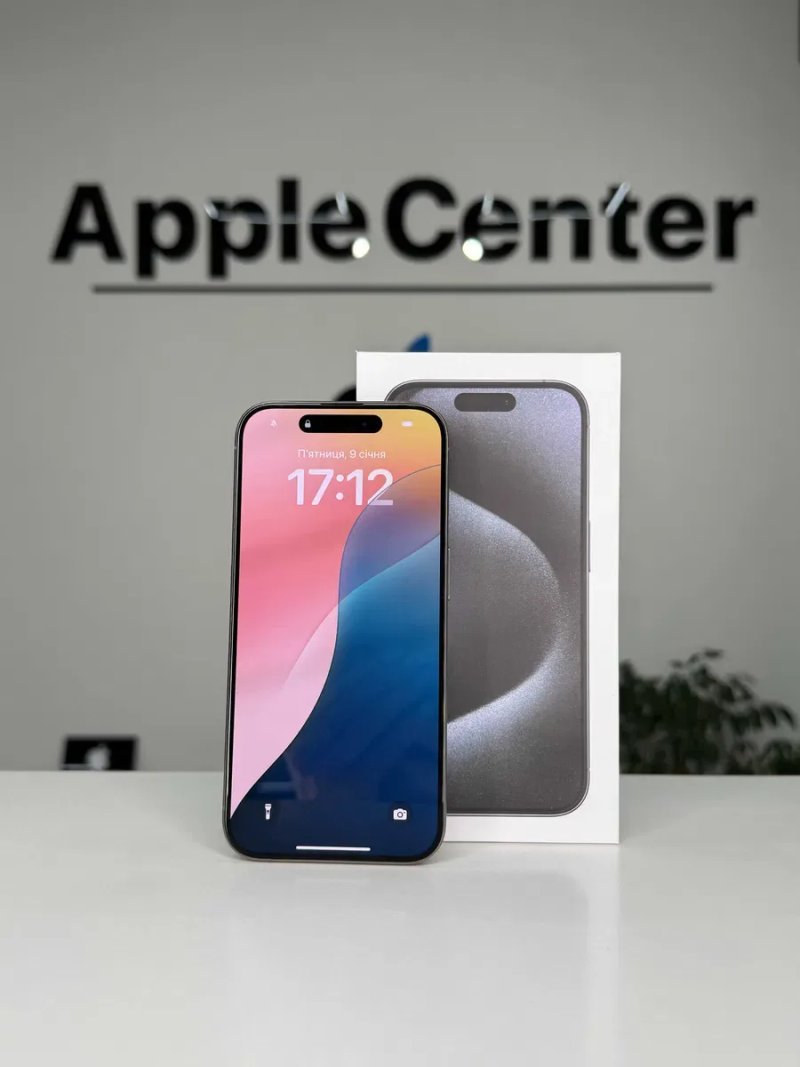 iPhone 15 Pro, 128 Gb, Natural Titanium,Обмін/Гарантія — фото 2
