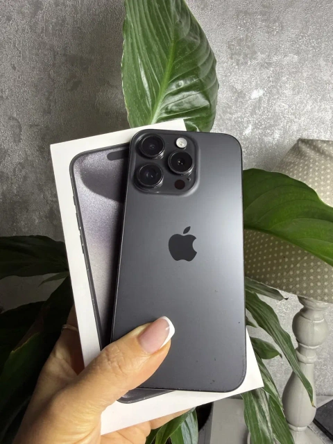 Iphone 15 Pro 128gb Black Titanium айфон