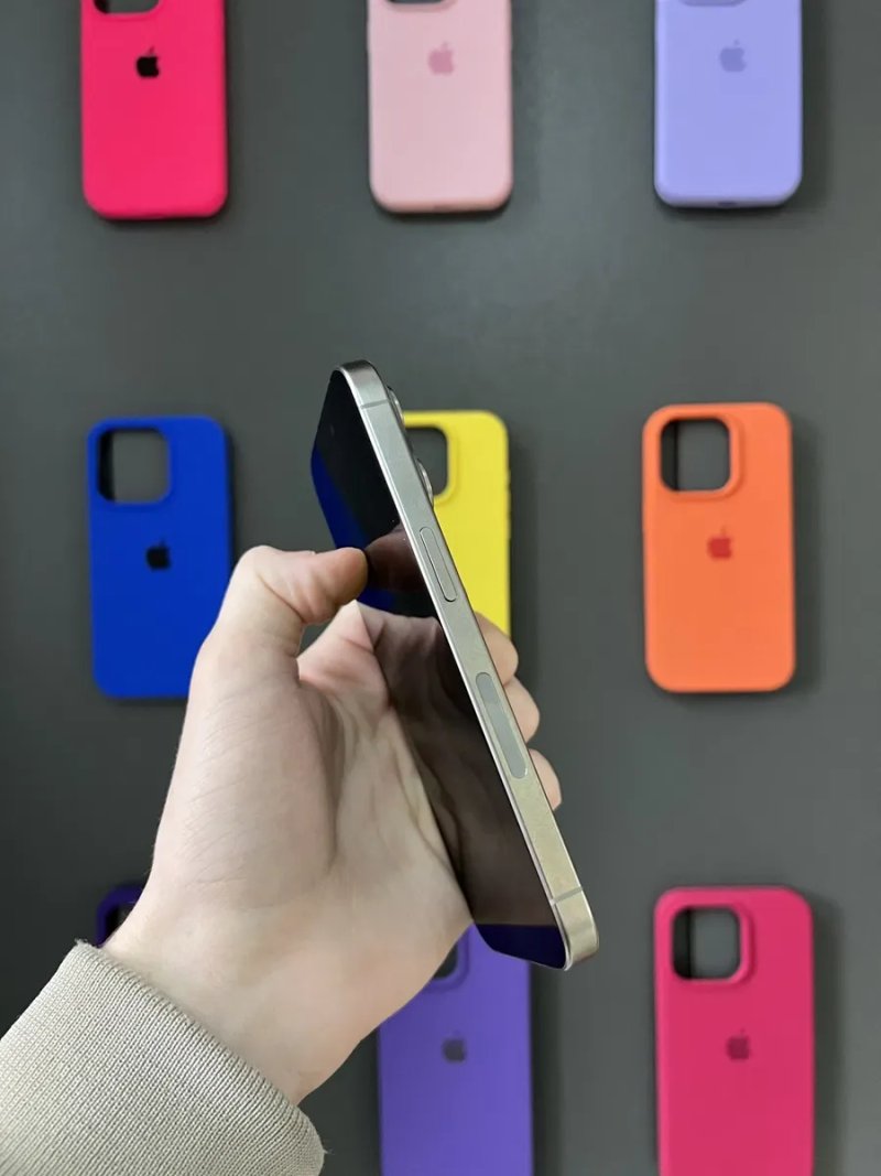 iPhone 15 Pro 256 gb Natural Titanium Neverlock + Гарантія — фото 4