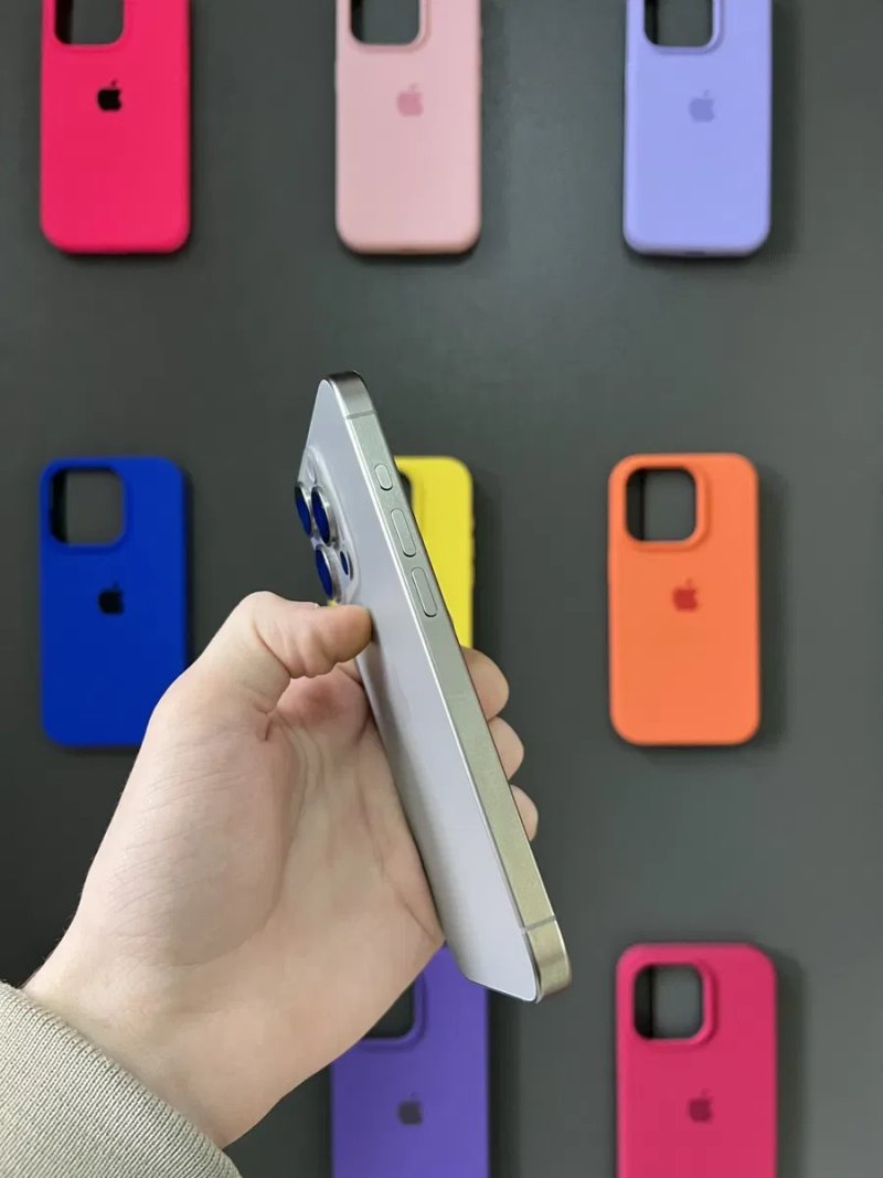 iPhone 15 Pro 256 gb Natural Titanium Neverlock + Гарантія — фото 6