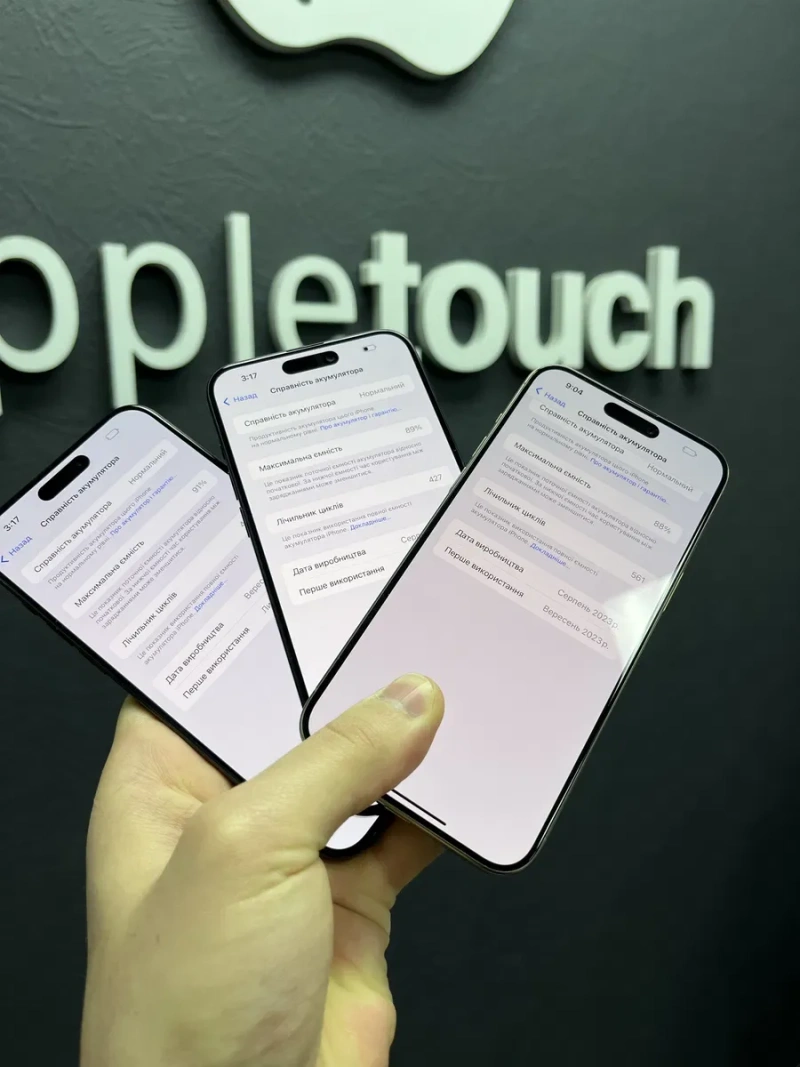 iPhone 15 Pro Max 256gb Black/Blue/Natural Unlock з Гарантією! — фото 4